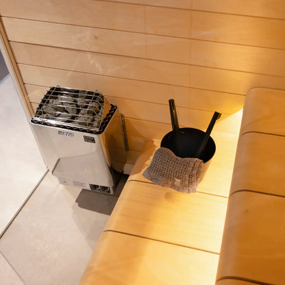 Harvia KIP60W Stainless Steel 6KW Sauna Heater - Finnish Sauna Builders