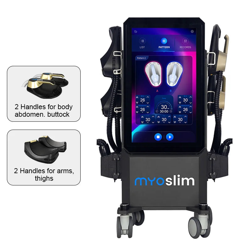 EMSzero Body Machines RF HI-EMT 6500W Professional Sculpt 5 Handle Pelvic Girdle EMS Electromagnetic Stimulation Slimming