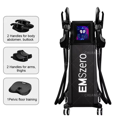 EMSZERO PRO 6500W NEO Slimming Machine EMS+EMT/RF Nova Body Sculpting EMS Pelvic Muscle Stimulator Salon