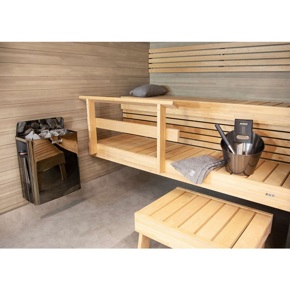 Harvia Steel Accessories Set SA007 - Finnish Sauna Builders